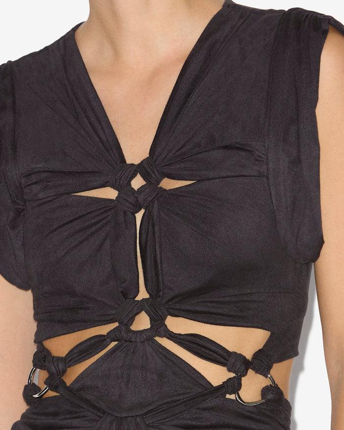 Isabel Marant ROBE SIRENA Femme Noir