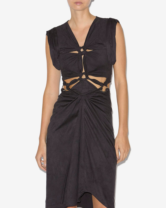 Isabel Marant ROBE SIRENA Femme Noir