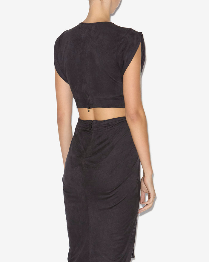 Isabel Marant ROBE SIRENA Femme Noir