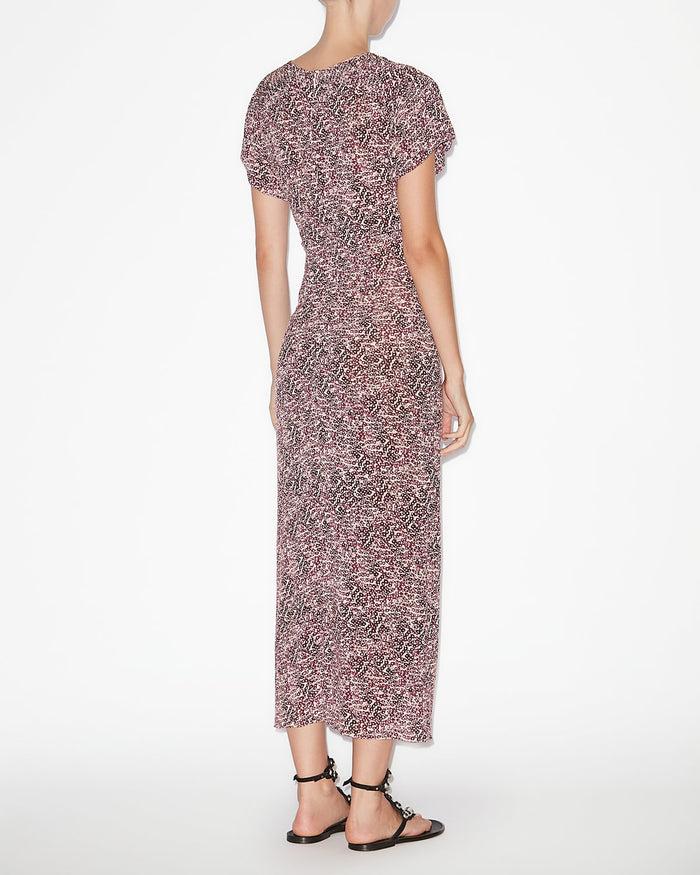 Isabel Marant ROBE TERENA Femme Violet-écru