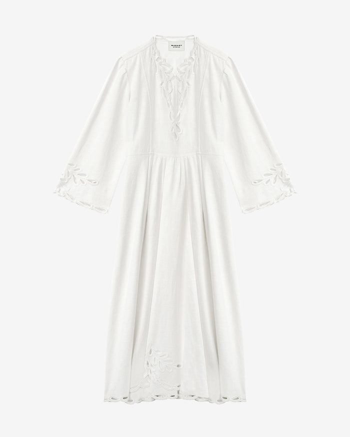 Isabel Marant ROBE TIANNY Femme Blanc