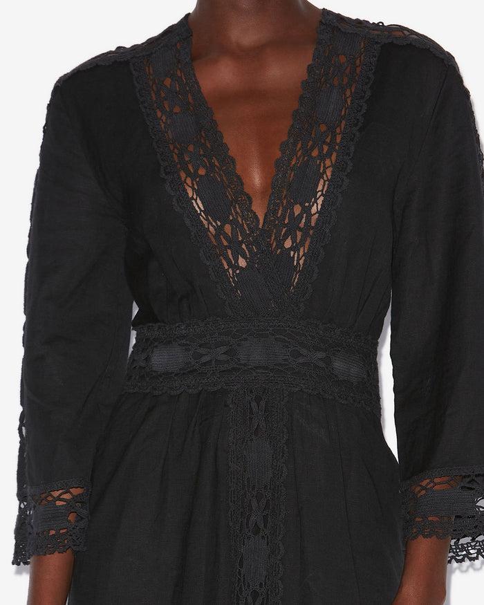 Isabel Marant ROBE VEONA Femme Noir