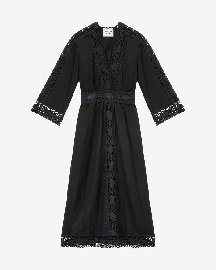 Isabel Marant ROBE VEONA Femme Noir