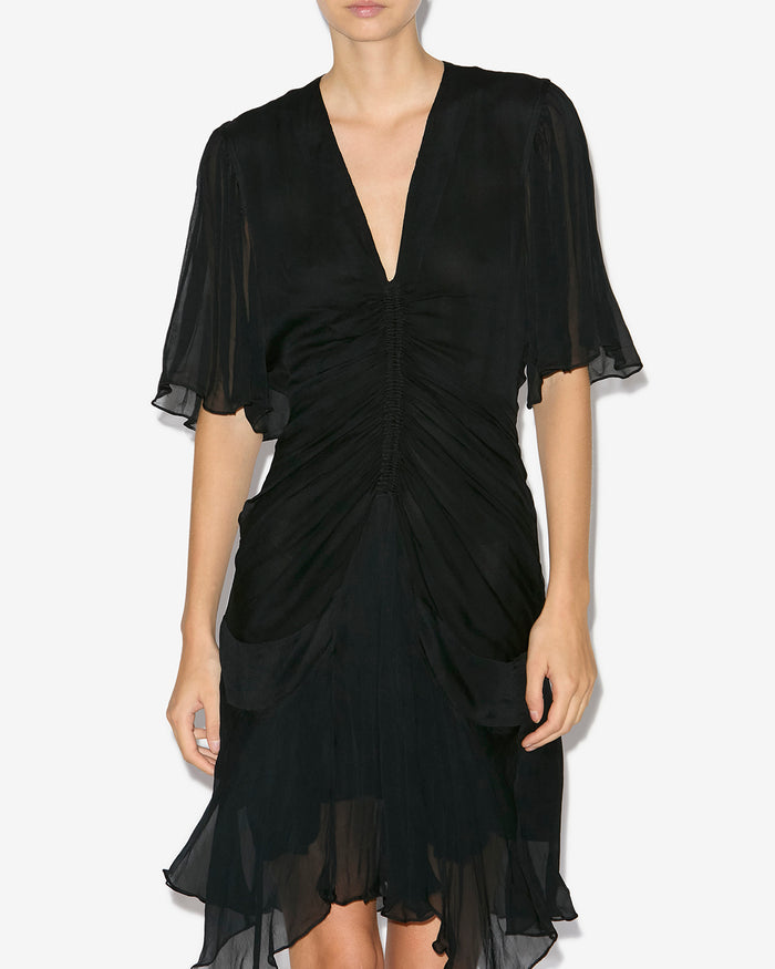 Isabel Marant ROBE VIVIENNE Femme Noir