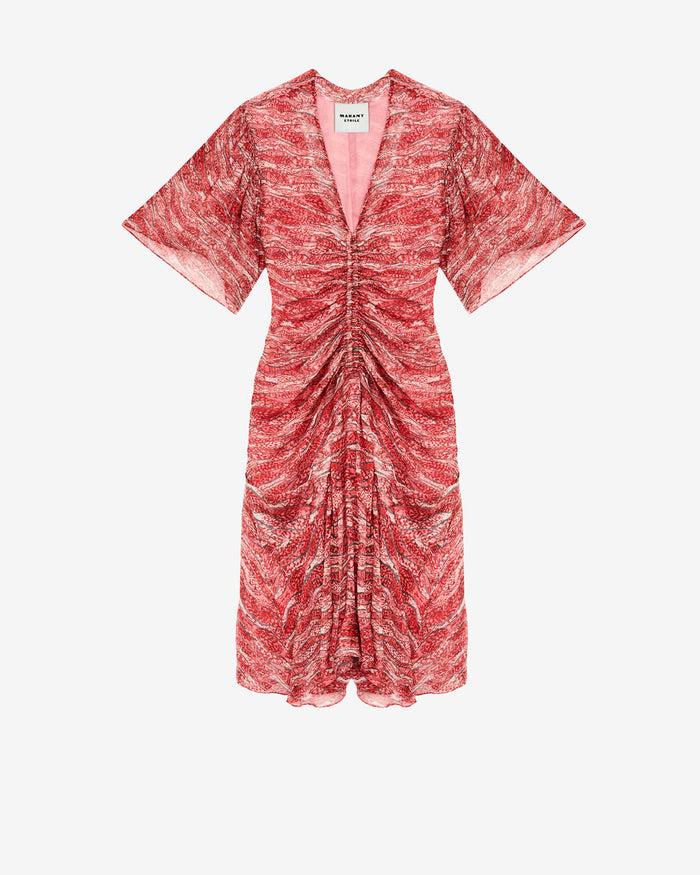 isabel marant ROBE VIVIENNE Femme rouge
