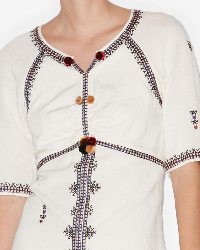 Isabel Marant ROBE ZATINI Femme écru