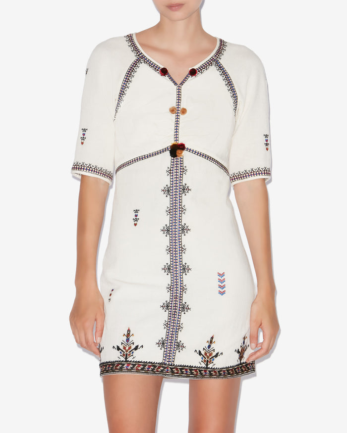 Isabel Marant ROBE ZATINI Femme écru
