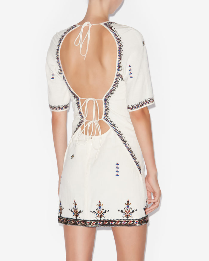 Isabel Marant ROBE ZATINI Femme écru