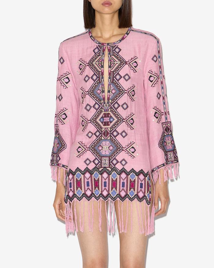Isabel Marant ROBE ZAYANA Femme Antique Rose