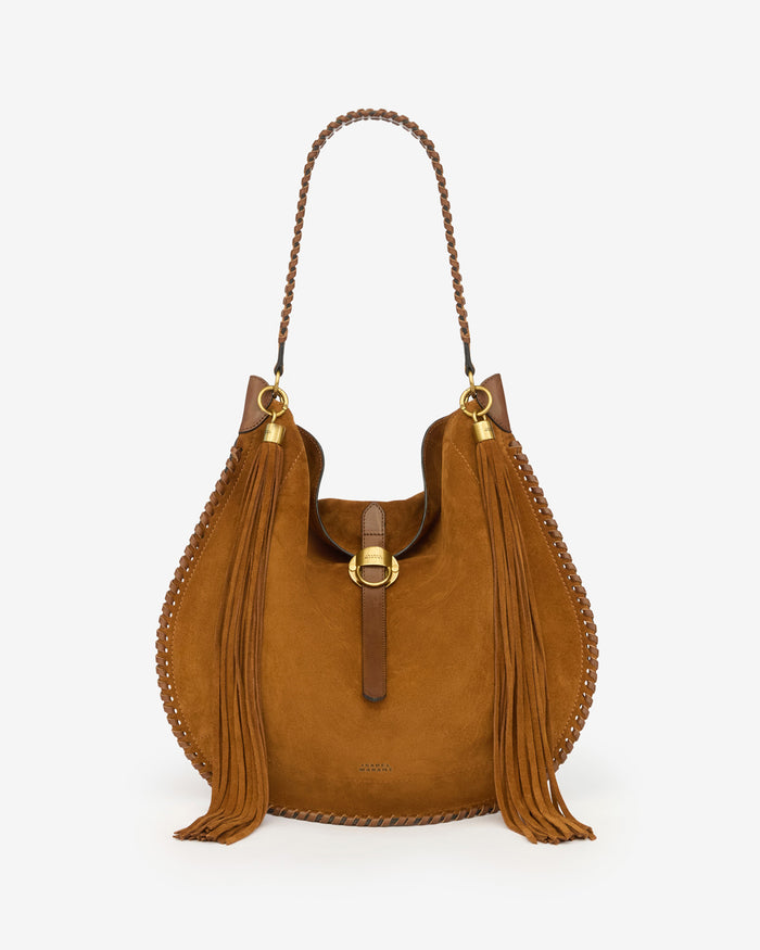 isabel marant SAC ALTAY SOFT Femme cognac