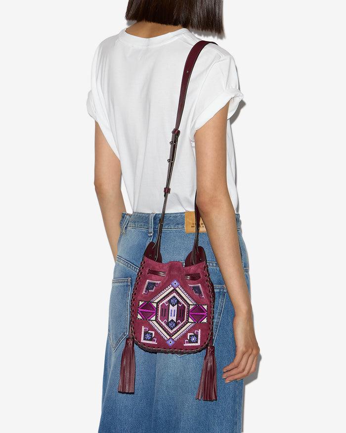 Isabel Marant SAC MINI SILAO Femme Framboise