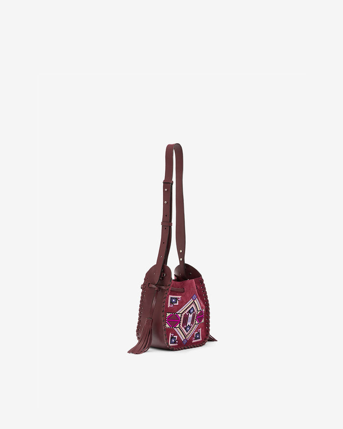 isabel marant SAC MINI SILAO Femme framboise