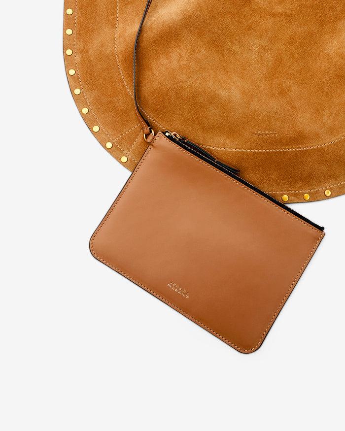 Isabel Marant SAC OSKAN HOBO SOFT Femme Cognac