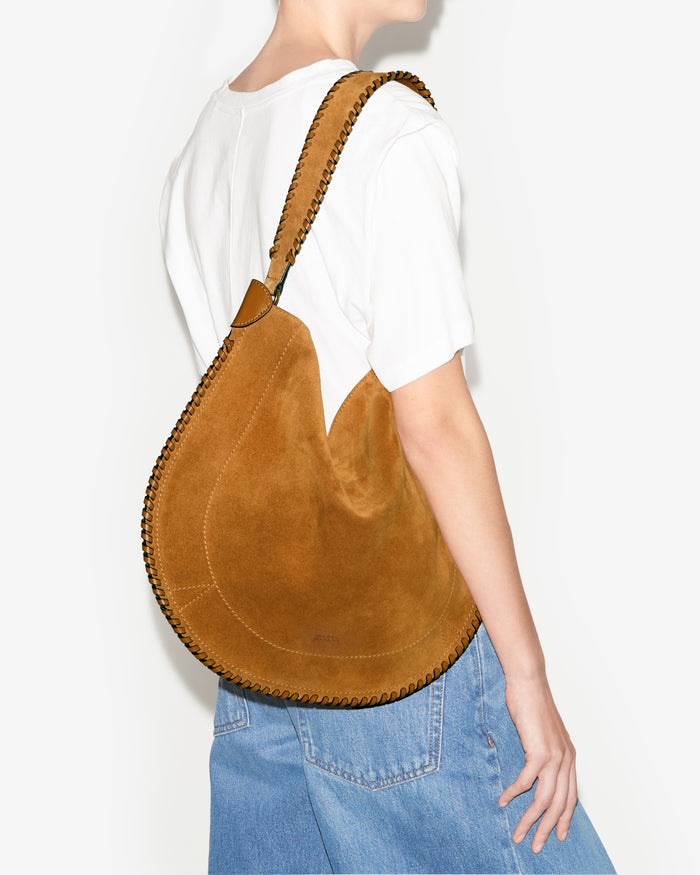 Isabel Marant Sac Oskan Hobo Soft Femme Cognac