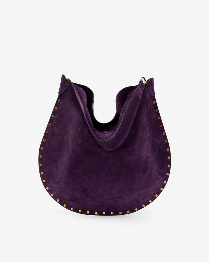 Isabel Marant Sac Oskan Hobo Soft Femme Prune