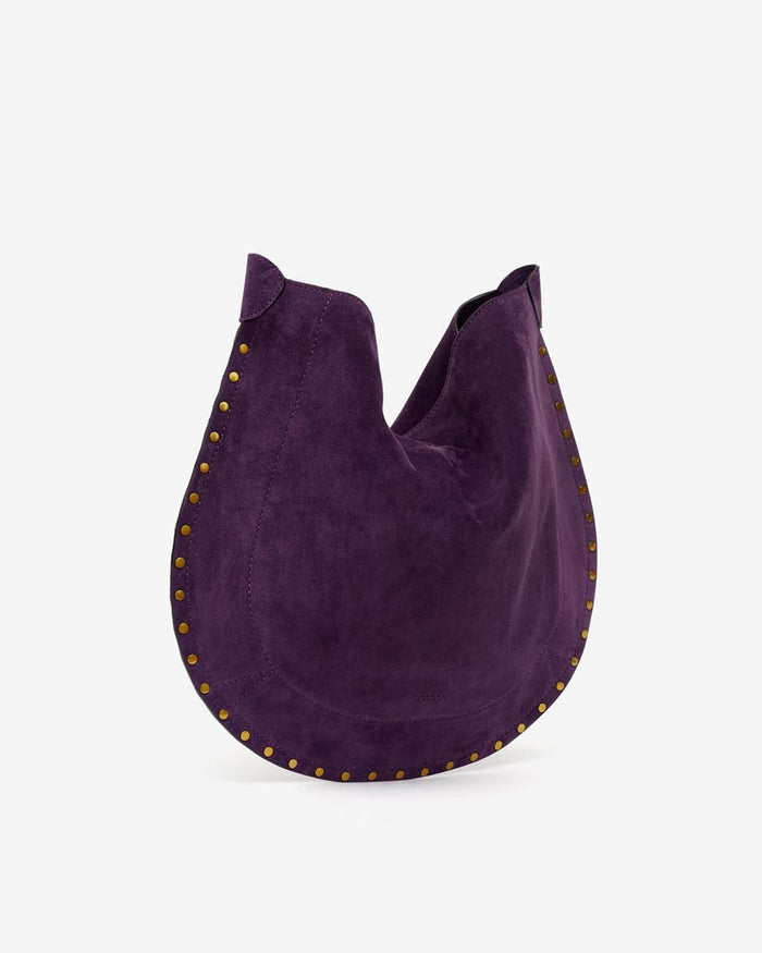 Isabel Marant Sac Oskan Hobo Soft Femme Prune