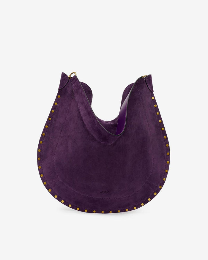 Isabel Marant Sac Oskan Hobo Soft Femme Prune