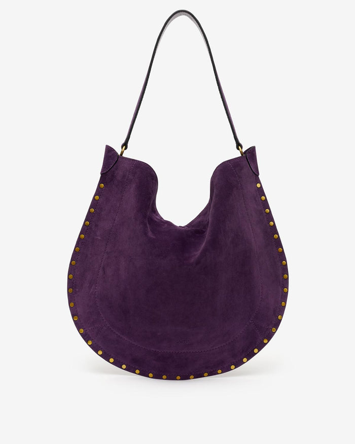 isabel marant Sac Oskan Hobo Soft Femme prune