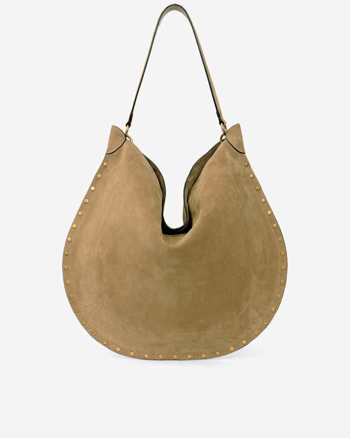 Isabel Marant SAC OSKAN HOBO SOFT Femme Taupe