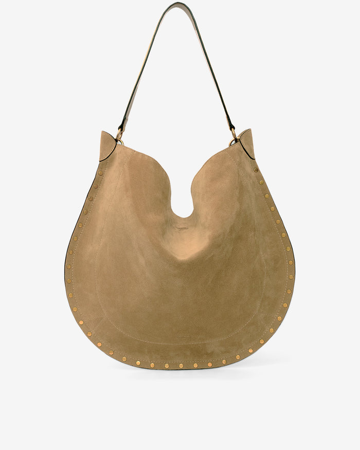isabel marant SAC OSKAN HOBO SOFT Femme taupe