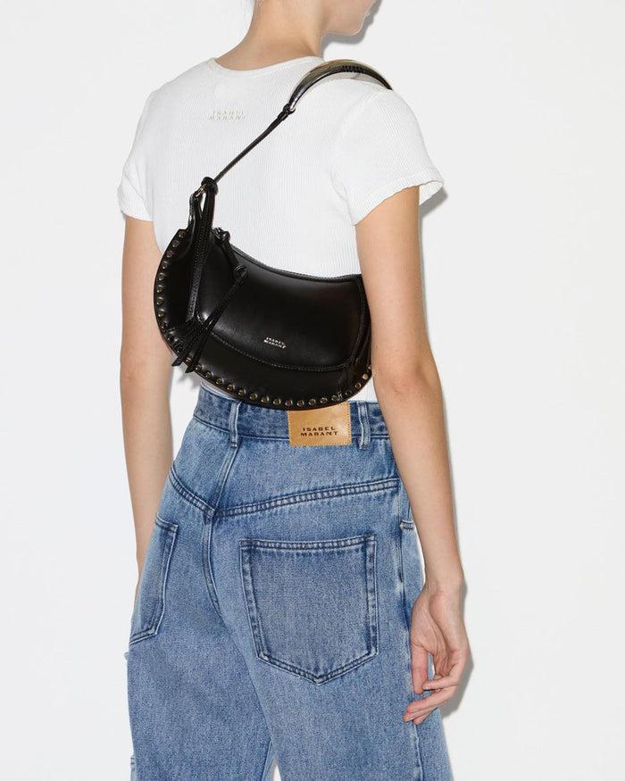 Isabel Marant Sac Oskan Moon Femme Noir Et Argenté