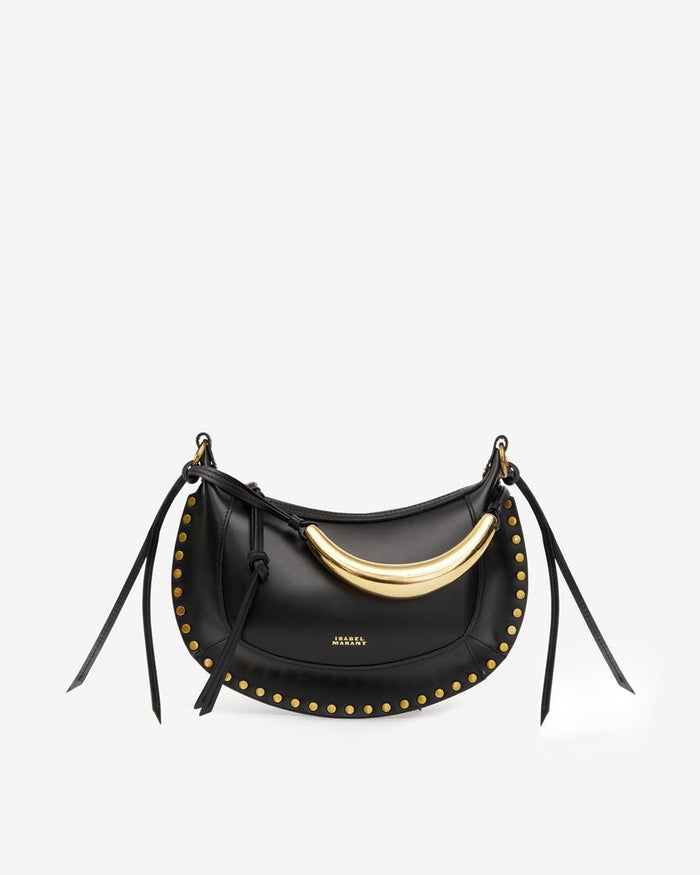 isabel marant Sac Oskan Moon Femme noir et doré