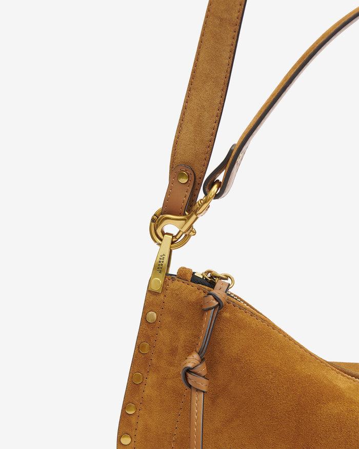 Isabel Marant SAC OSKAN SOFT ZIP Femme Cognac
