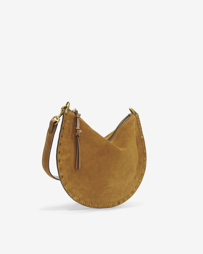 Isabel Marant SAC OSKAN SOFT ZIP Femme Cognac