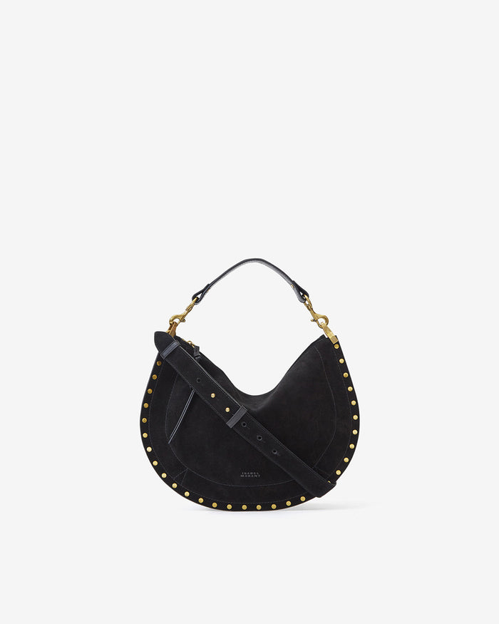 isabel marant SAC OSKAN SOFT ZIPPED Femme noir