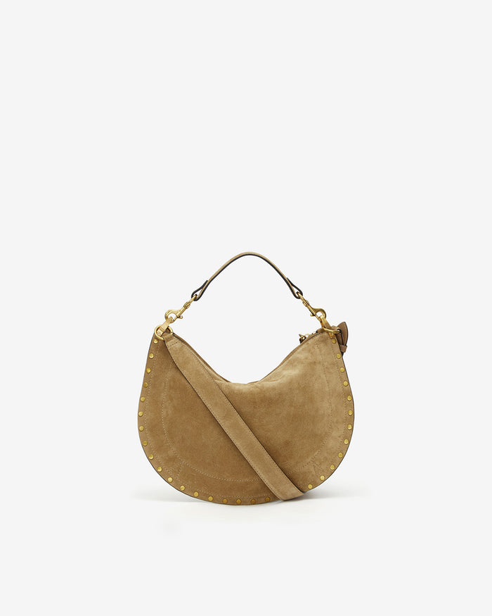 Isabel Marant SAC OSKAN SOFT ZIPPED Femme Taupe