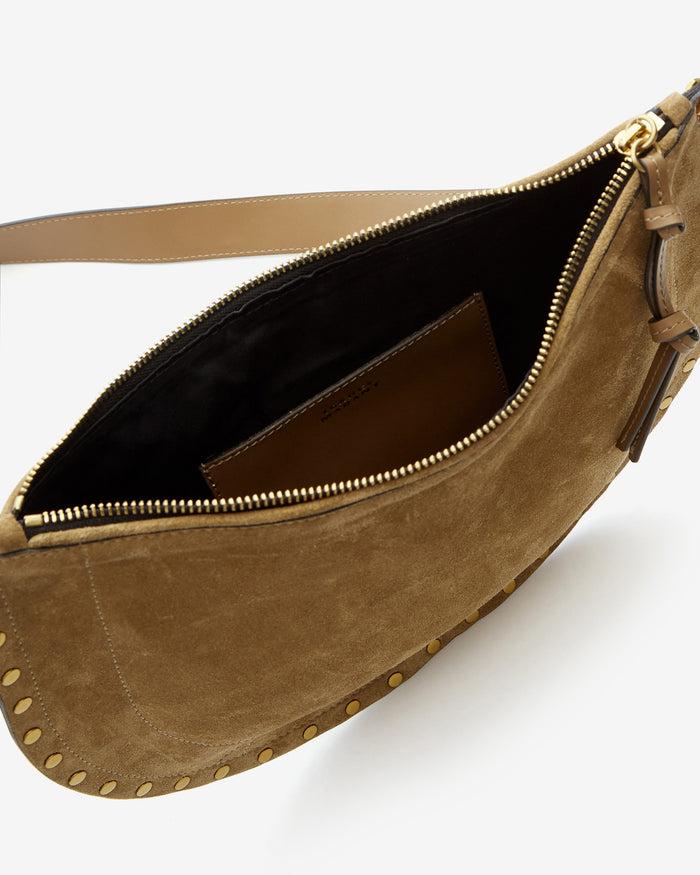 Isabel Marant SAC OSKAN SOFT ZIPPED Femme Taupe