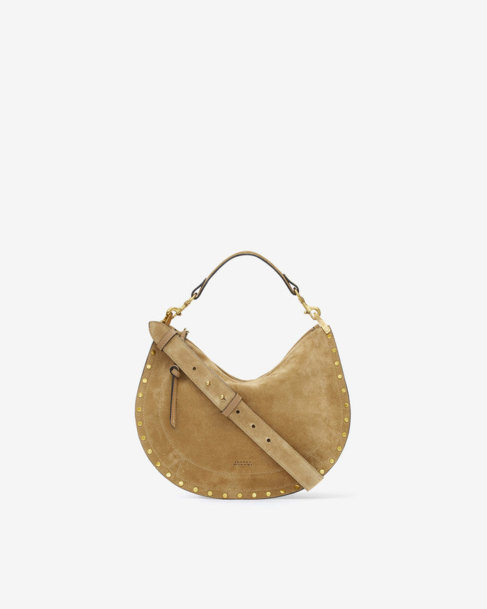 isabel marant SAC OSKAN SOFT ZIPPED Femme taupe