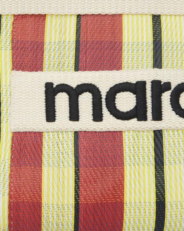 Isabel Marant Sac Powden Femme Rouge-jaune