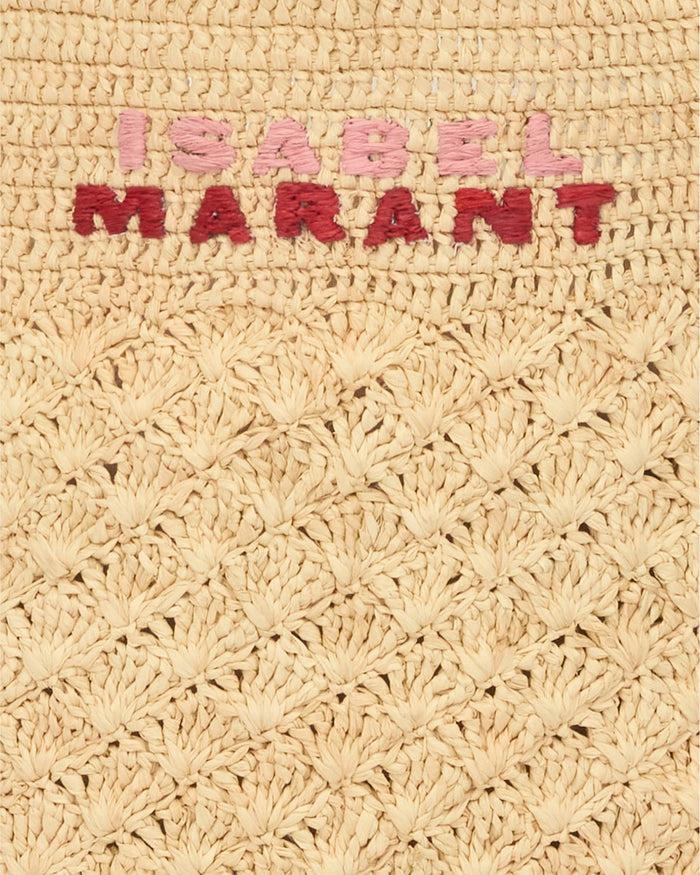 Isabel Marant SAC PRAIA SMALL Femme Natural/Pink