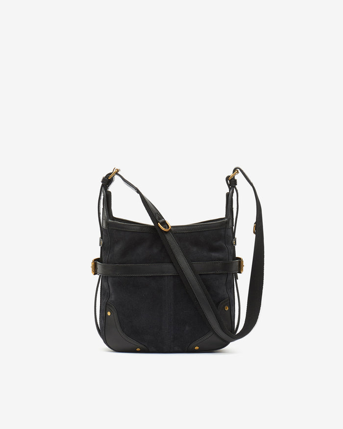 Isabel Marant Sac Sierra Hobo S Femme Noir Délavé