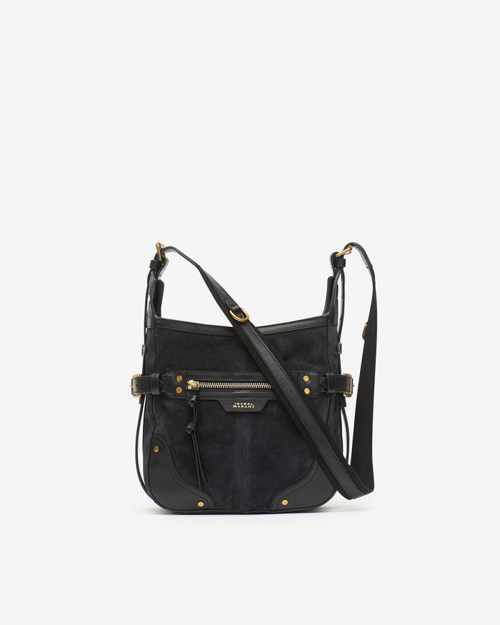 isabel marant Sac Sierra Hobo S Femme noir délavé