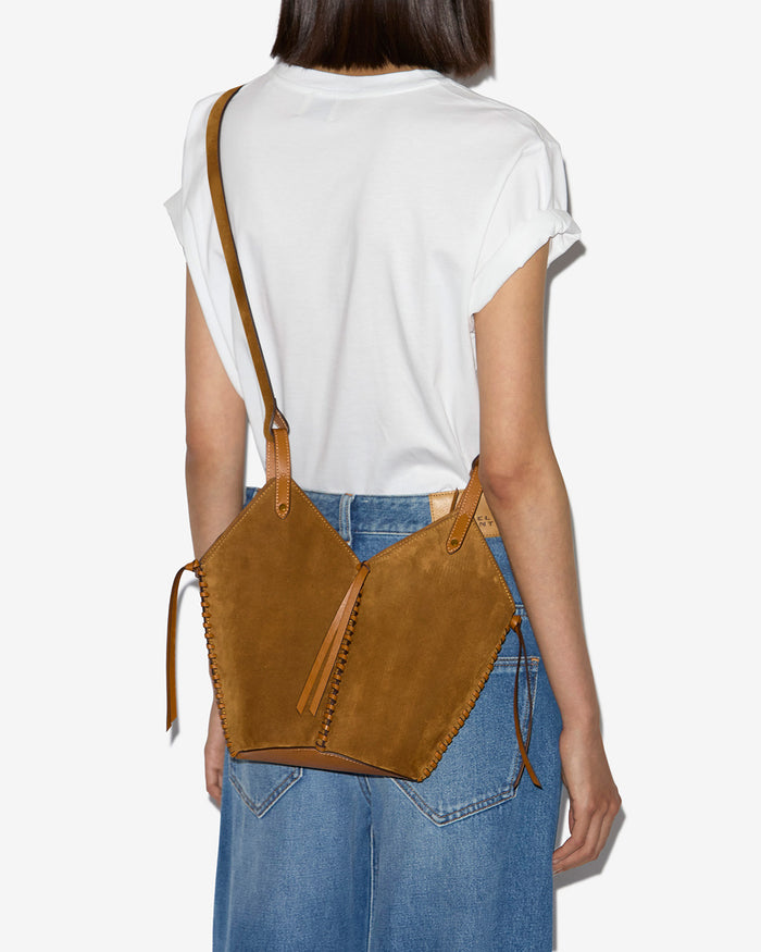 Isabel Marant SAC TAMPA MINI Femme Cognac