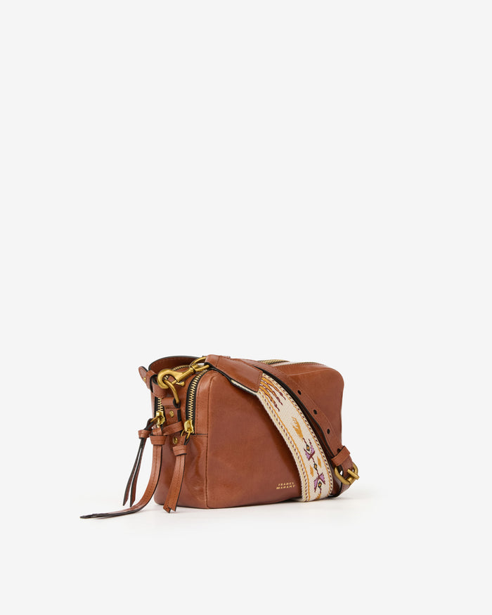Isabel Marant SAC WARDY CAMERA Femme Cognac