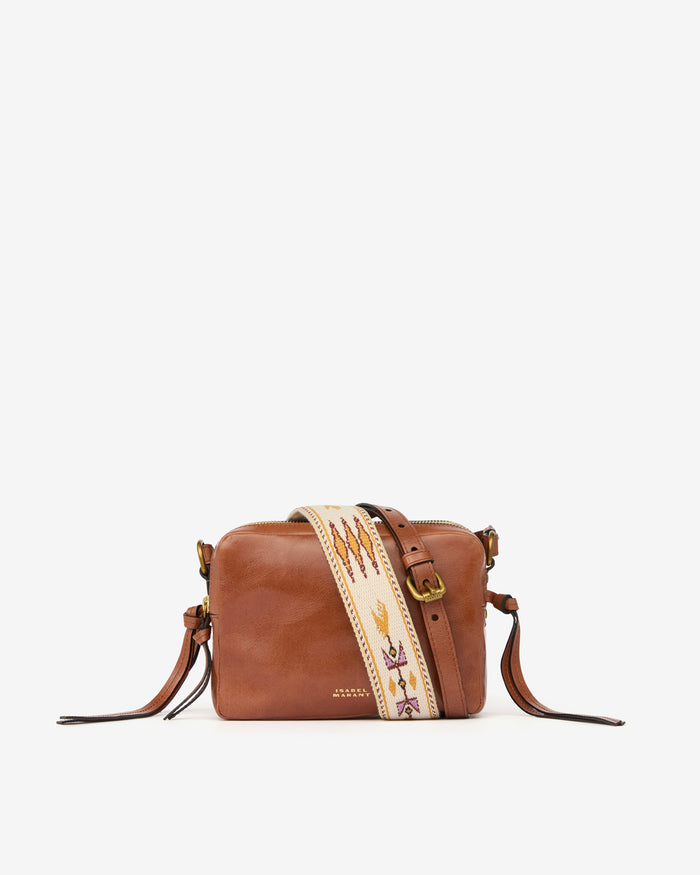 isabel marant SAC WARDY CAMERA Femme cognac