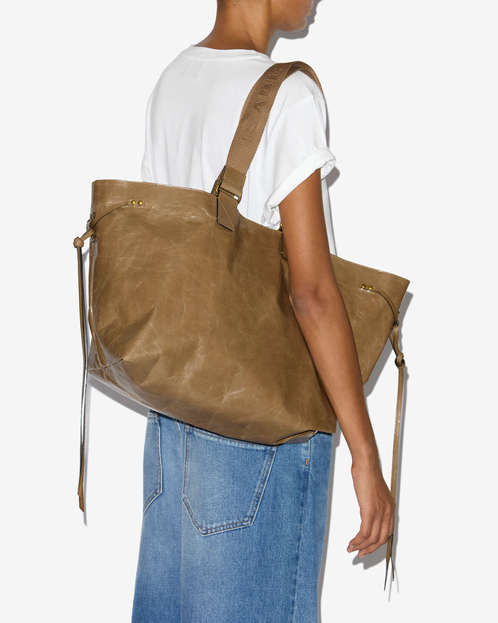 Isabel Marant SAC WARDY Femme Foncé Kaki