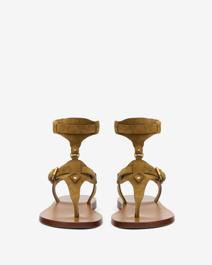 Isabel Marant SANDALES EVEEN Femme Taupe