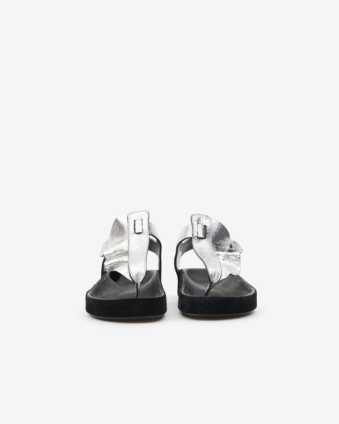 Isabel Marant Sandales Isela Femme Argent
