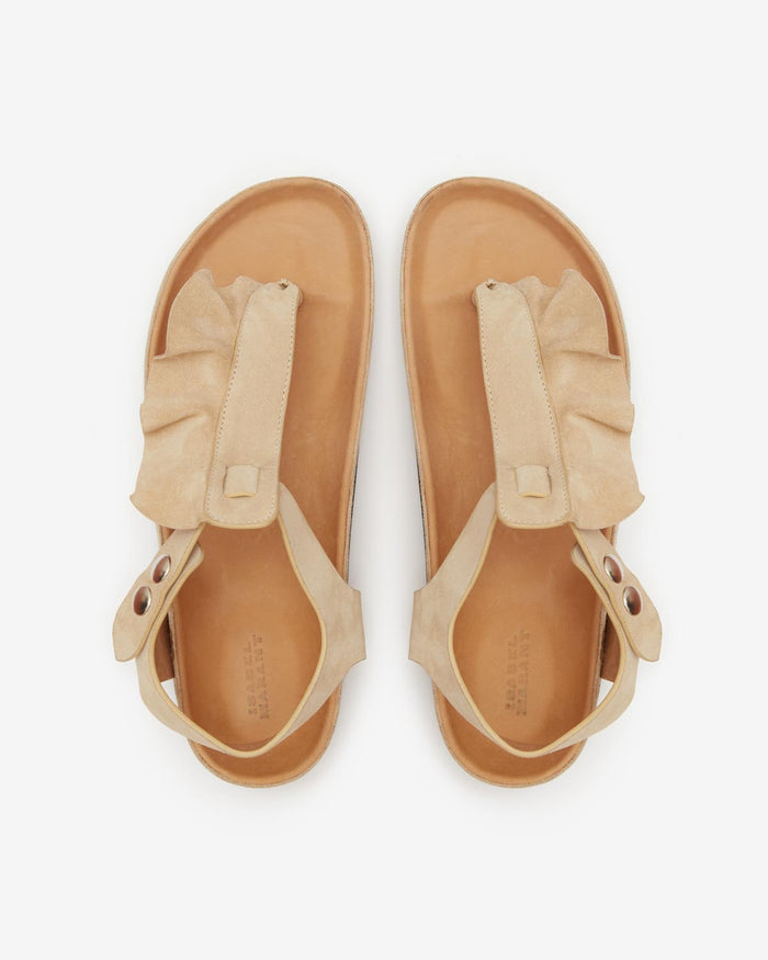 Isabel Marant Sandales Isela Femme Toffee