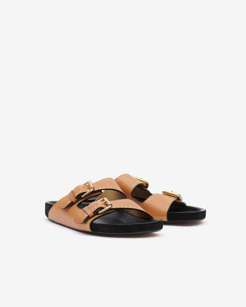 Isabel Marant Sandales Lennyo Femme Naturel