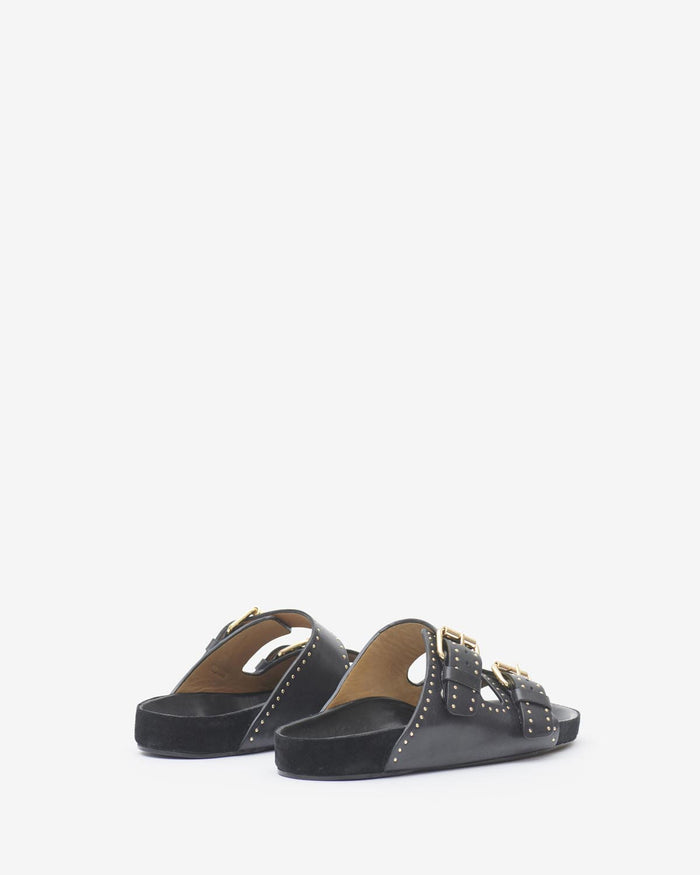 Isabel Marant Sandales Lennyo Femme Noir