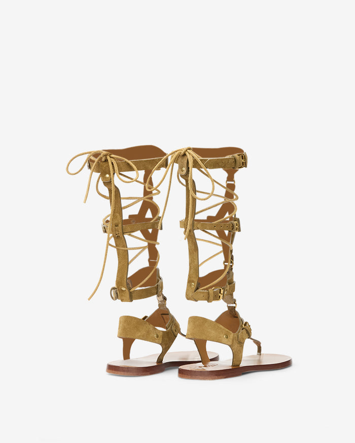Isabel Marant SANDALES NENSI Femme Taupe