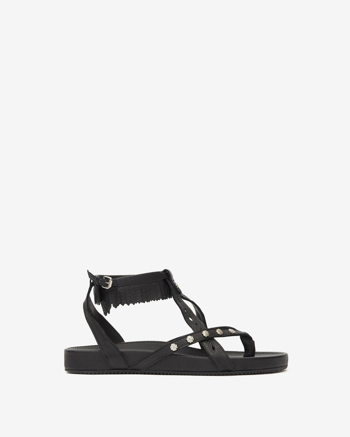 isabel marant SANDALES SILYA Femme noir