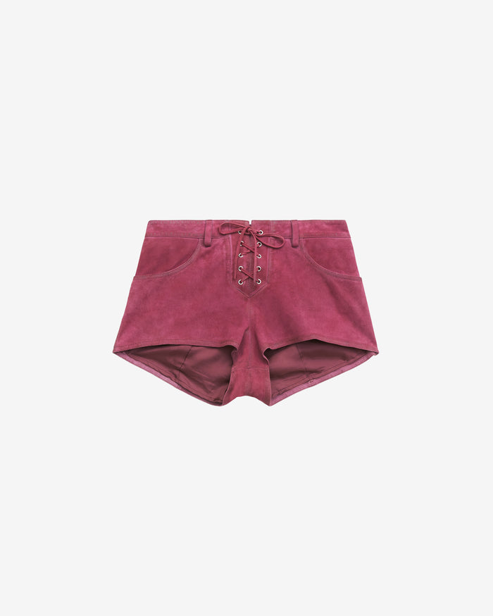 Isabel Marant SHORT DELMA Femme Framboise