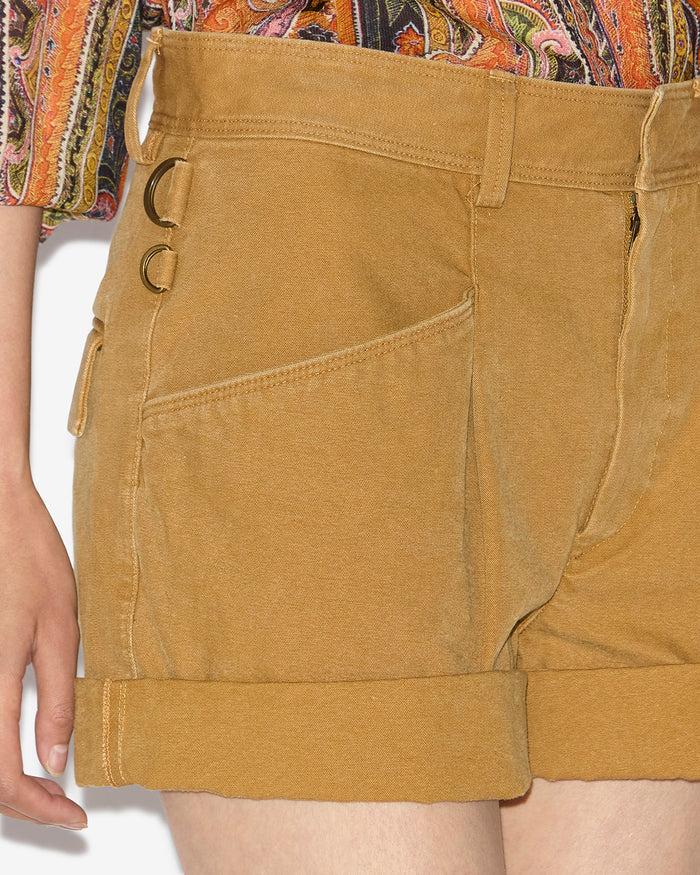 Isabel Marant SHORT FAIRY Femme Caramel