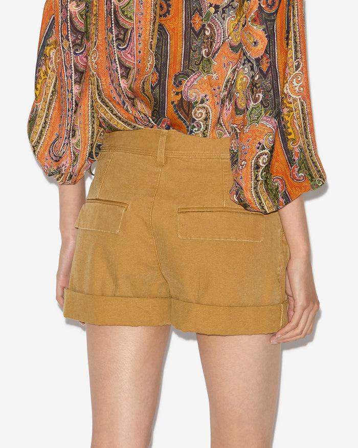 Isabel Marant SHORT FAIRY Femme Caramel